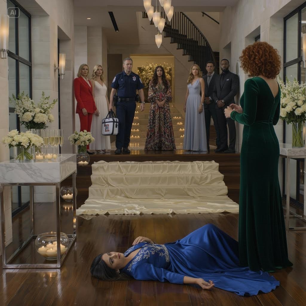 “She’s Just Being Dramatic,” My Sister Told The Medics At Her Own Engagement Party While I Was On The Upstairs Hallway Floor Fighting For Air, And Because My Family Had Spent Years Treating Me Like The Difficult One, They Believed Her—right Up Until The Watch She Mocked All Night Started Vibrating Against My Wrist.
