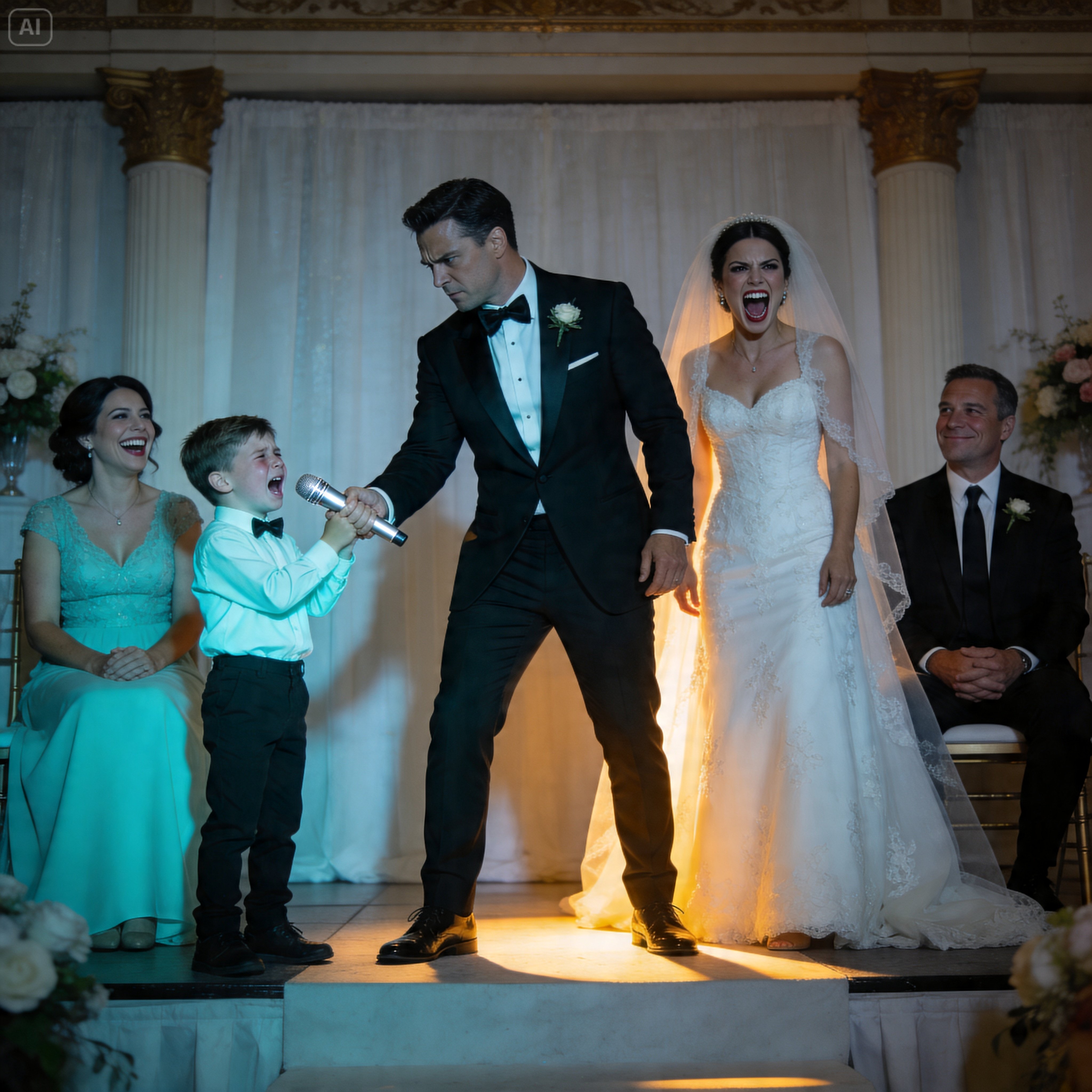 “I sat paralyzed while my wealthy mother called me ‘used goods’ at my sister’s $150k wedding. Then, the groom stood up.”