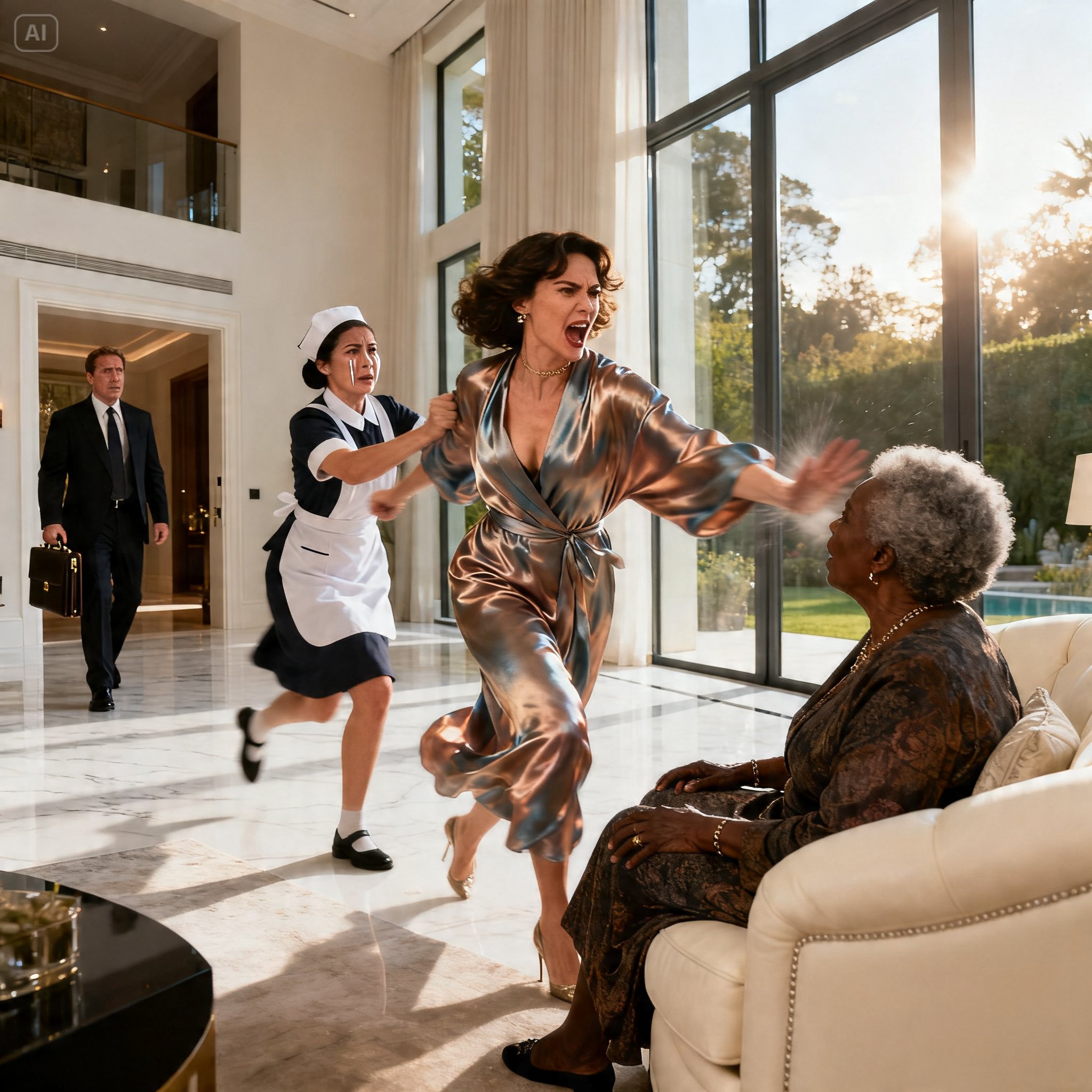 She Was Just The Maid — But When The Millionaire’s Wife Slapped His Mother, She Did Something That Changed Everything Forever!
