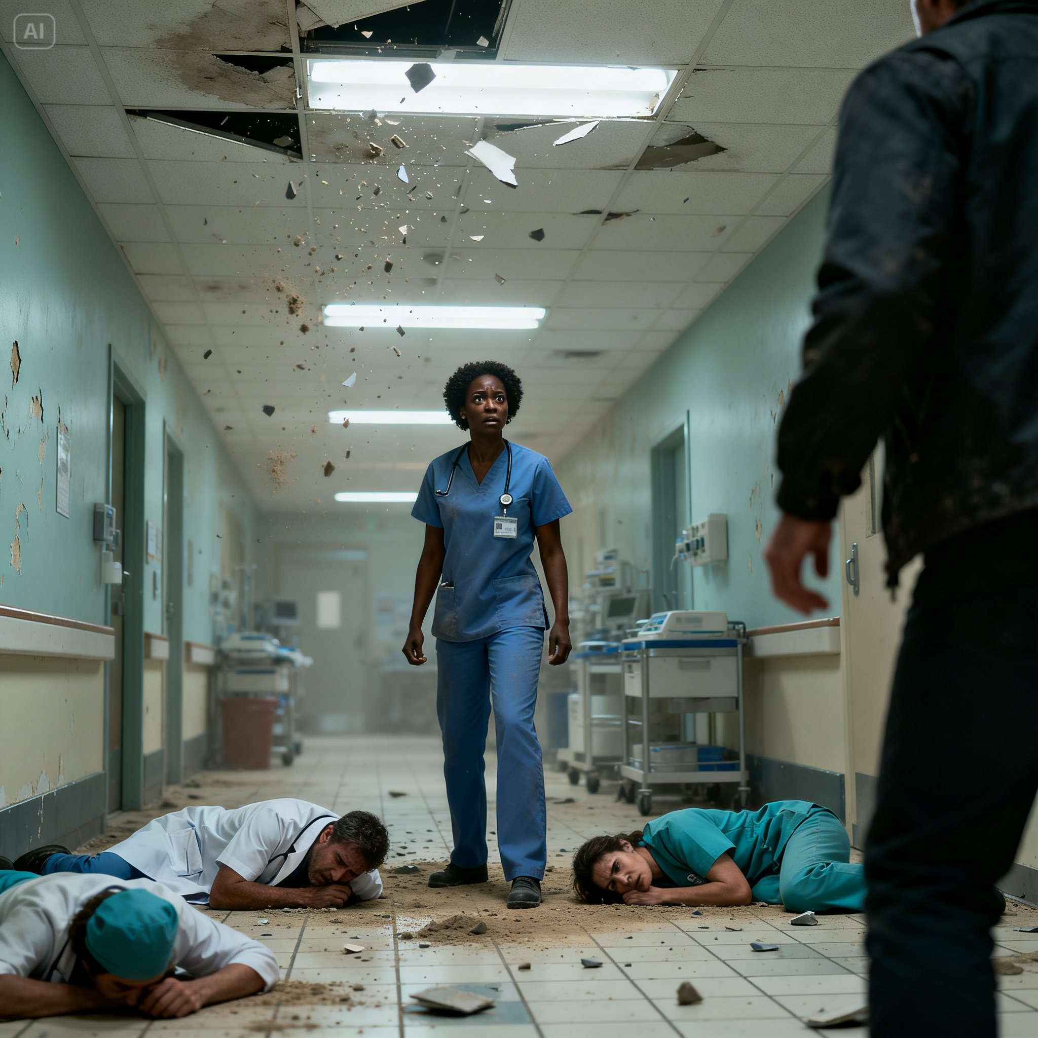 I traded my rifle for a stethoscope, burying my past as an Army Ranger beneath the fluorescent hum of the night shift. I just wanted to be invisible. But when an armed man stepped off the elevator and locked eyes with me, my two years of hiding instantly evaporated