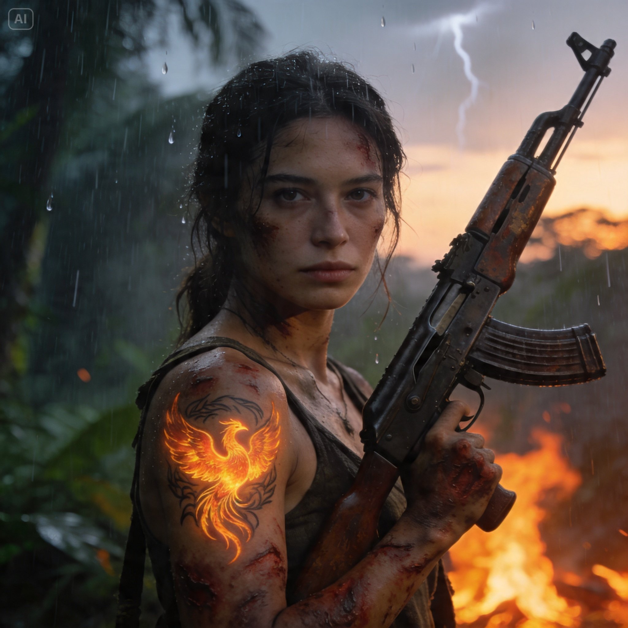 She Was Shot With Diesel Fuel, Tortured By A Colombian Cartel, And Left To Die In The Jungle — But When The Corrupt Police Chief Came For The Innocent Family That Saved Her, The “Phoenix” Rose From The Ashes And Burned Their Entire Empire Down!