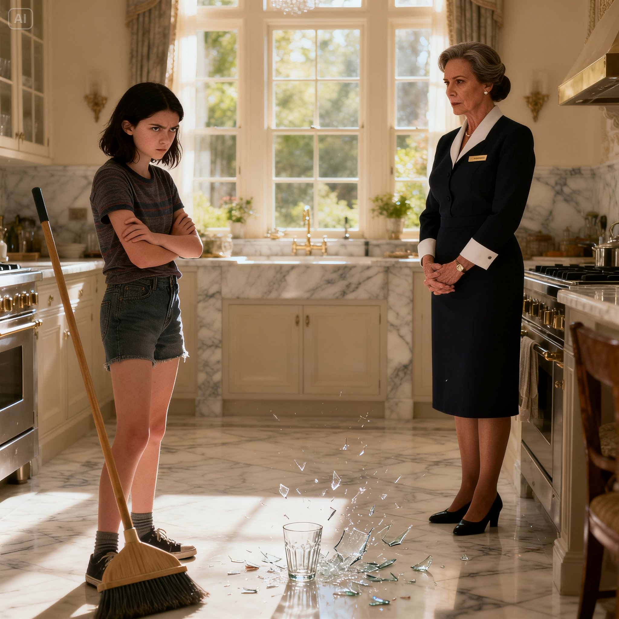 They Hired The Strictest Maid In The City To Fix Their Entitled Daughter — What She Did On Her First Day Left The Teenage Girl Speechless!