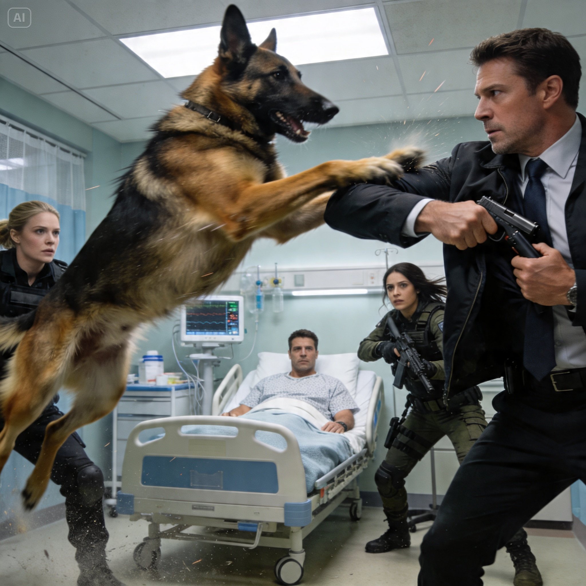 The Nurse Nobody Noticed Had Defused Bombs for Seven Years — Then a Military Dog Exposed Her Secret on a Hospital Floor!
