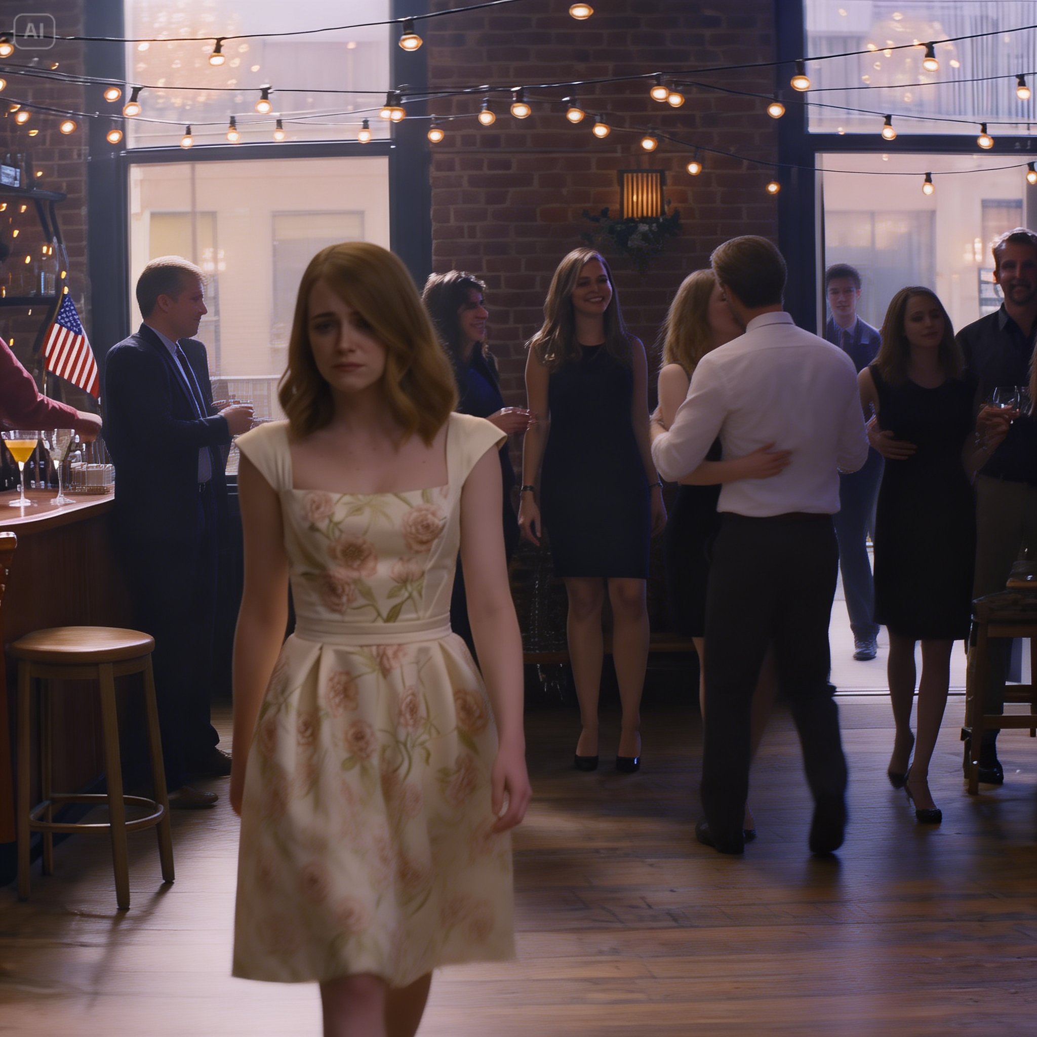 During the party, my boyfriend whispered something in my ear and then walked away to dance. I was shocked by what he said and followed him, but he didn’t know I was behind him. Then I saw him dancing with his ex. My heart sank. I left the party and walked away. Later, he came there crying, searching.