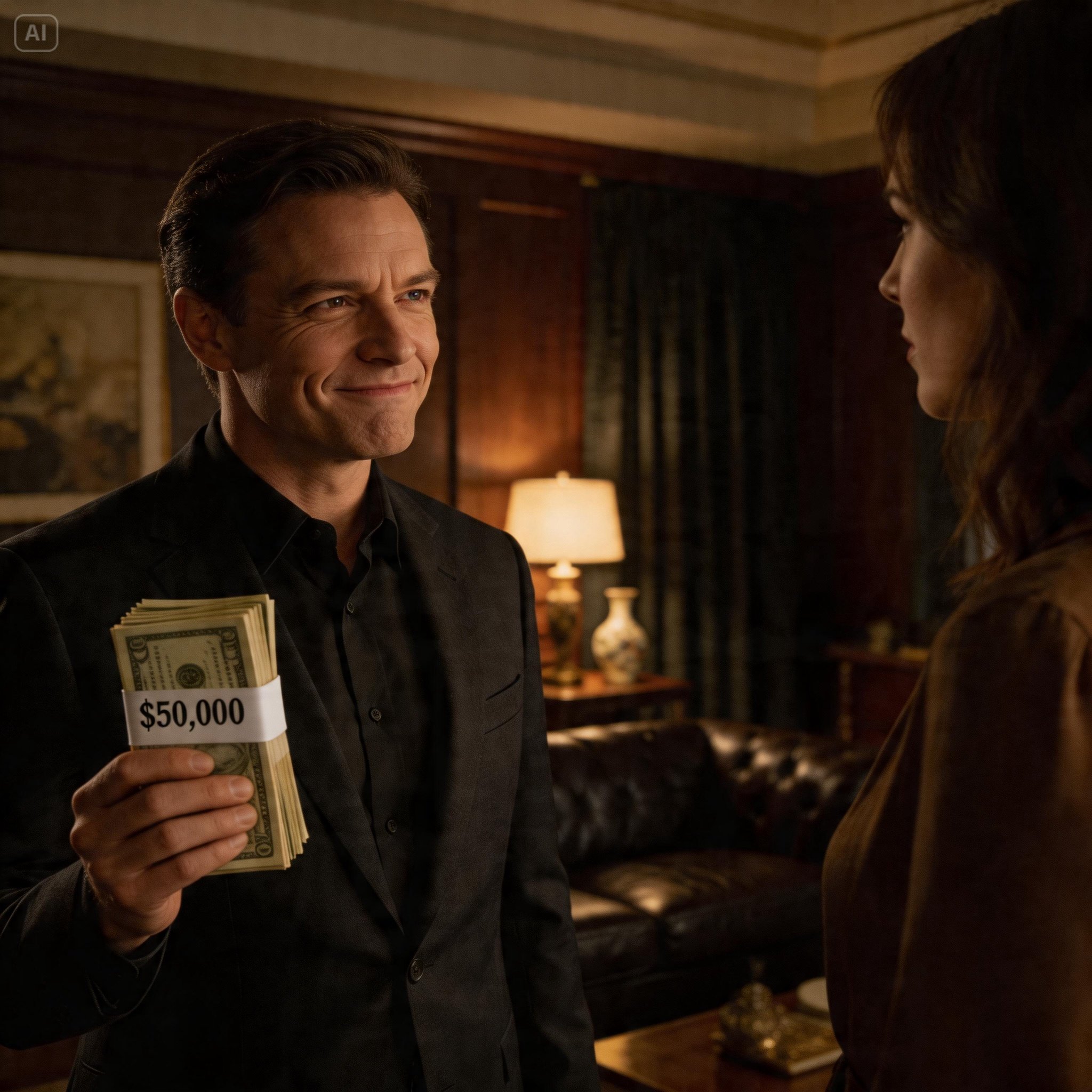 “It’s over, Evelyn. Consider It Severance Pay.” — He Gave His Wife $50,000 and Sent Her to the Bus Station. He Didn’t Know the Motorcade Pulling Up the Driveway Was There for Her.
