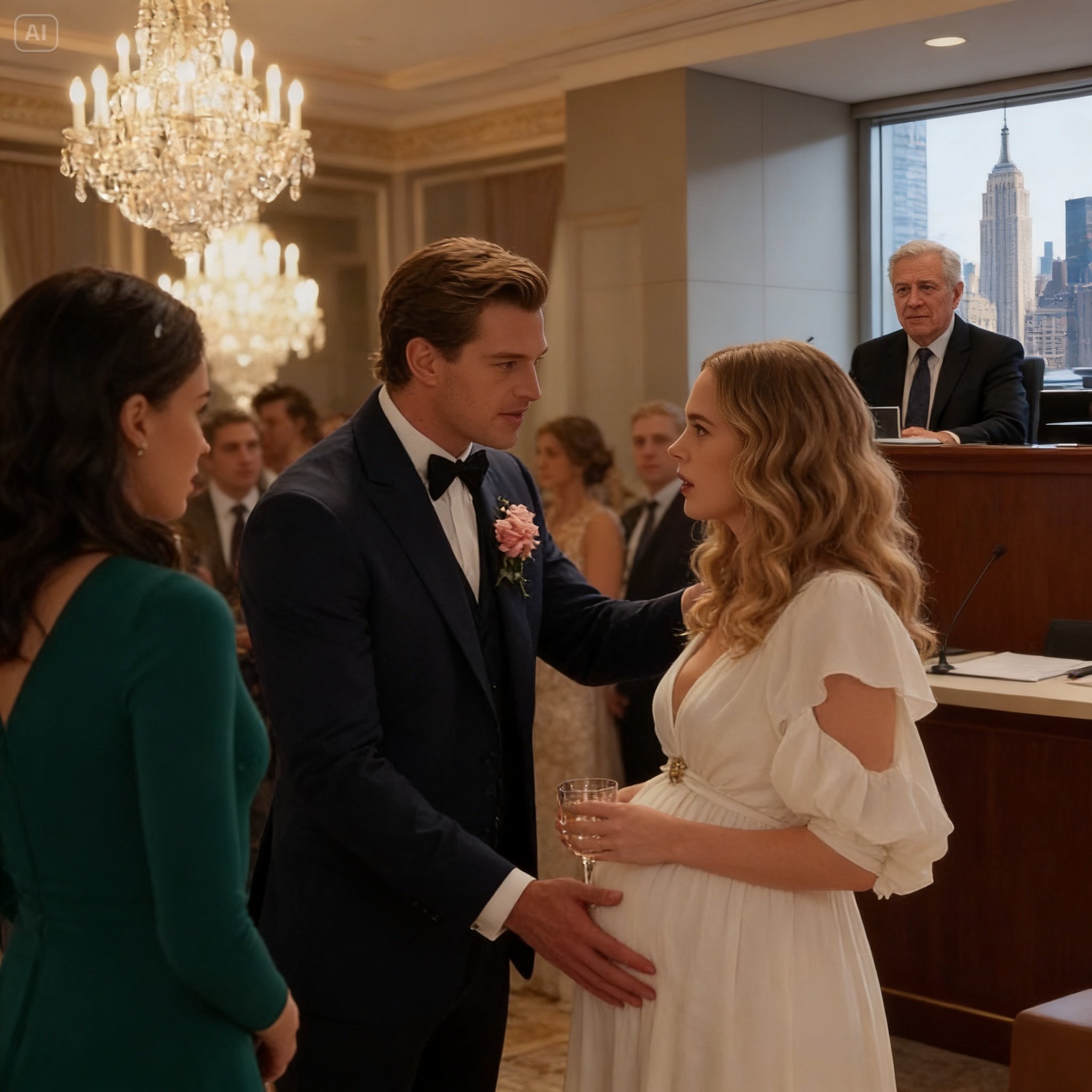 “You Were Nobody When I Found You” — He Humiliated His Pregnant Wife at Her Own Baby Shower. He Had No Idea Her Father Was Watching From a Corner Office in Manhattan.