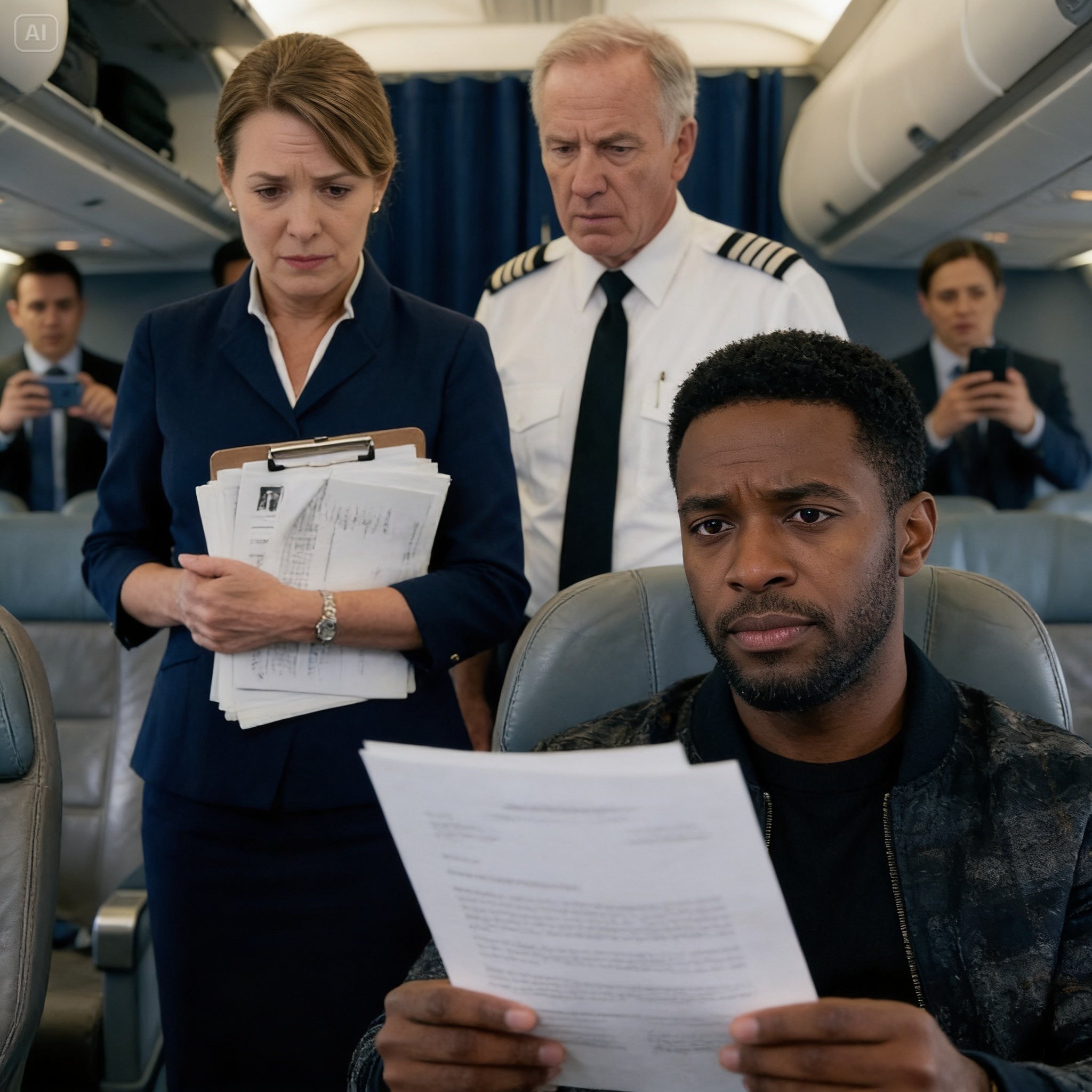 They Tried to Humiliate Me in First Class Like I Didn’t Belong—Until the Captain Read the Name on One Document…