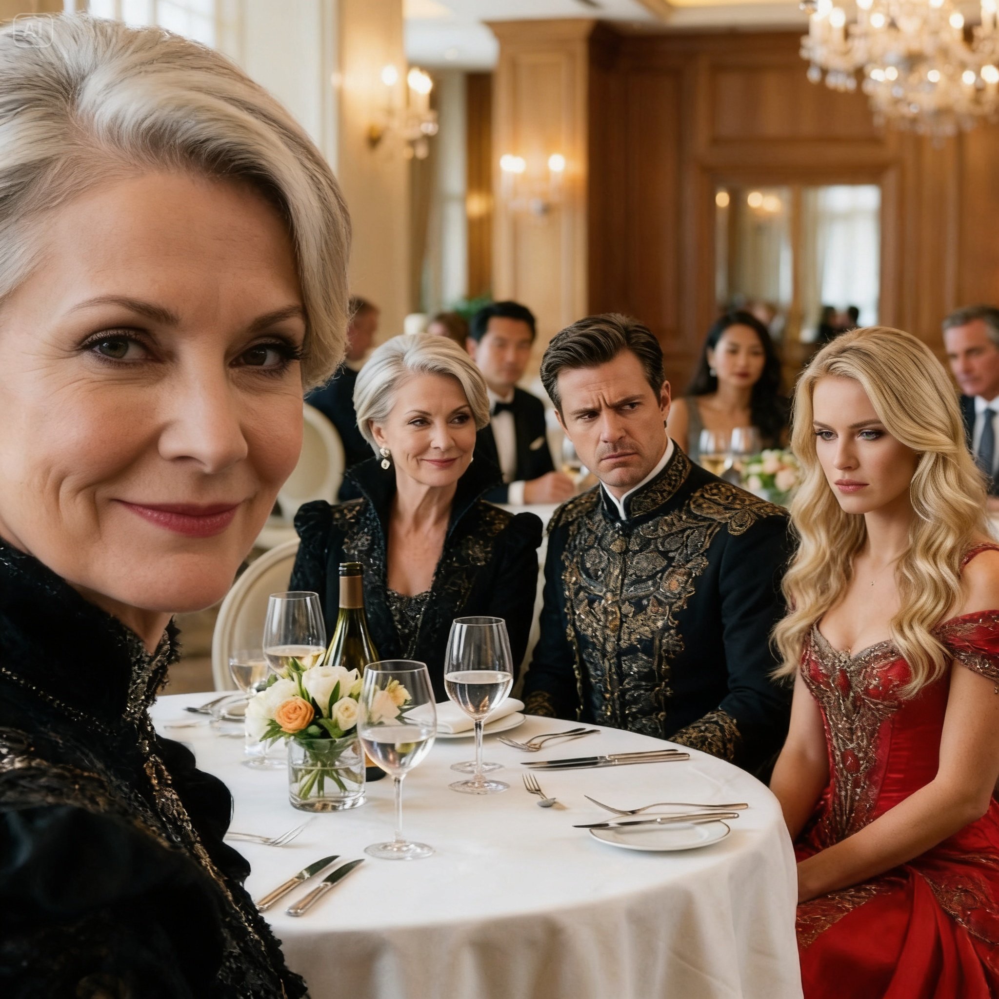 When I Said No To Paying The Bill At The Luxury Restaurant, He Didn’t Debate Me — He Splashed Wine Across My Face. His Mother Smiled As The Whole Room…