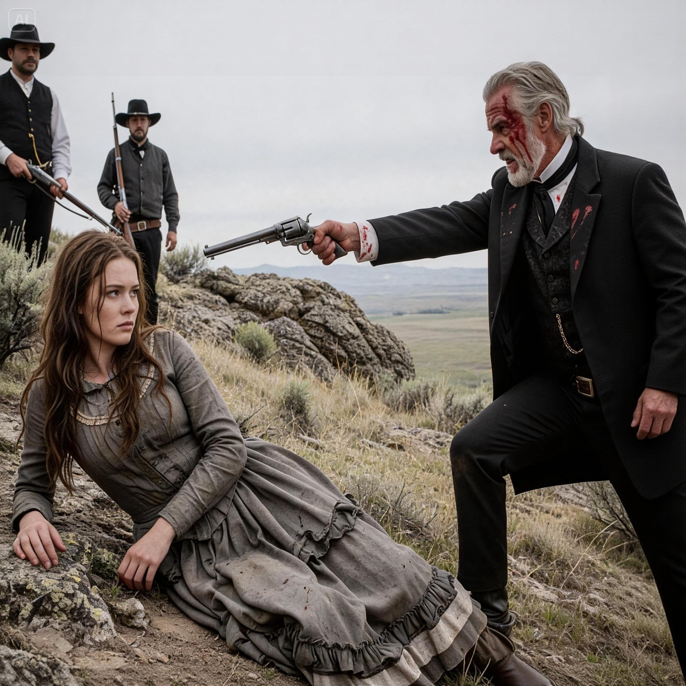 “Her Knees Hit the Dirt. Blood Dripped From Her Split Lip. Her Aunt’s Boot Pressed Into Her Spine.” — Sold for $40 to a Widowed Rancher With Three Motherless Children, She Was Supposed to Be Nothing. She Became Everything.