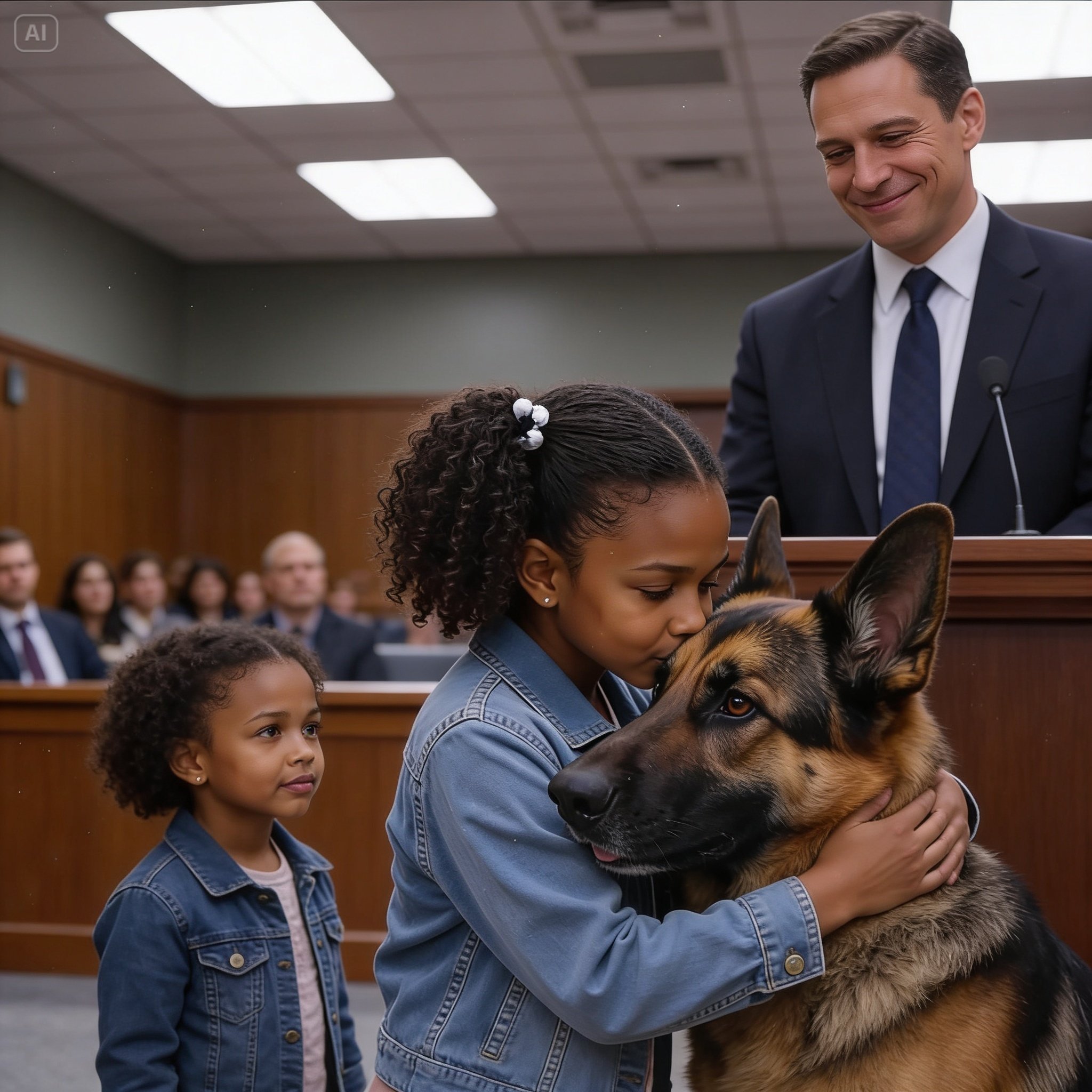 The Defense Attorney Smirked When the 3-Year-Old Witness Refused to Speak—Until She Whispered a Secret to the Police Dog That Sent the Defendant to Prison for Life!