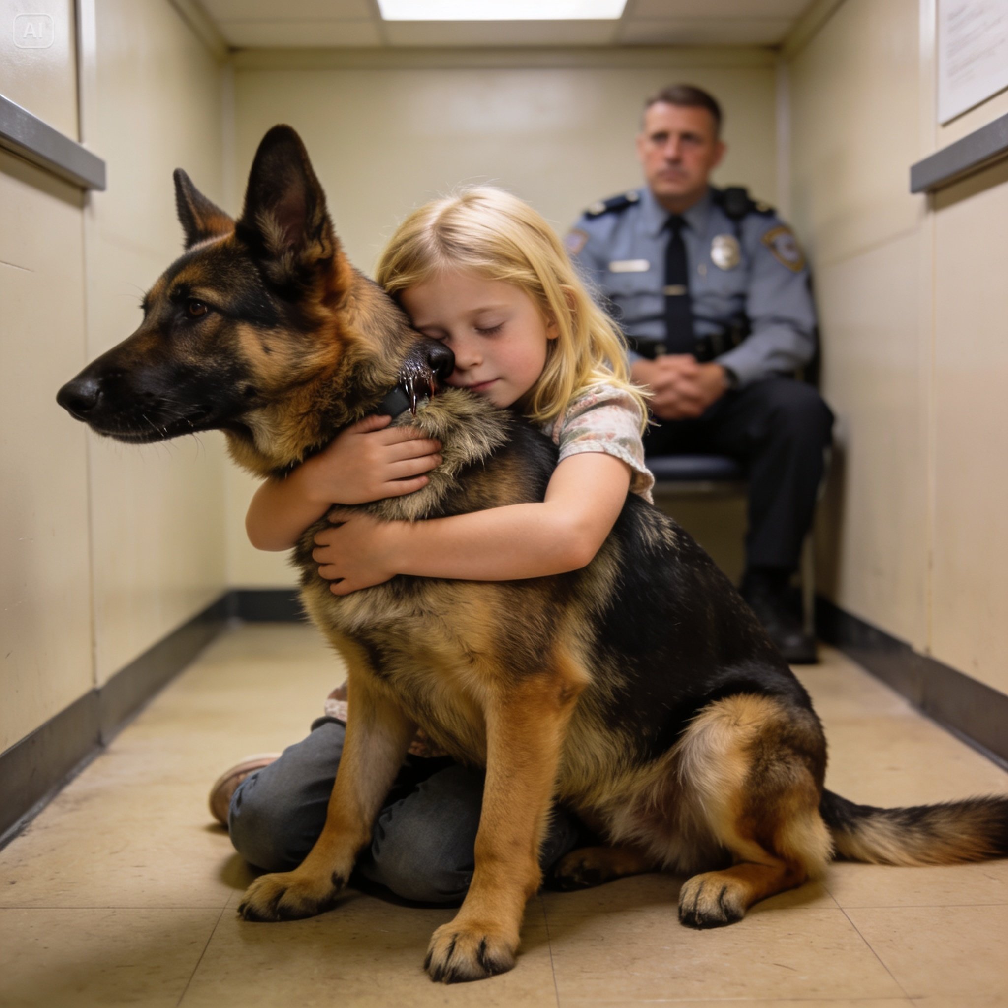 A Little Girl Couldn’t Scream for Help—So She Did Something With Her Hand That Only a Police Dog Could Understand…