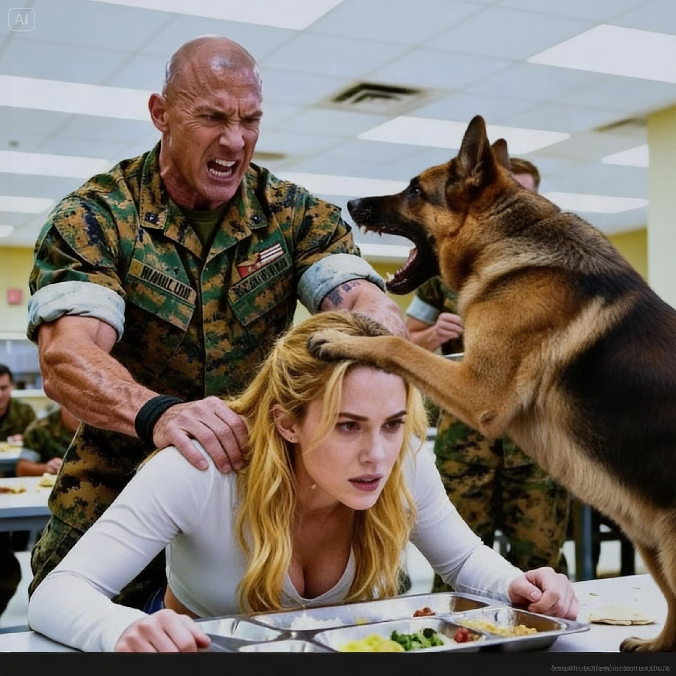 She Looked Like Nobody — Until a Sergeant Grabbed Her Shoulder in Front of 200 Marines and Learned the Most Humbling Lesson of His Life!