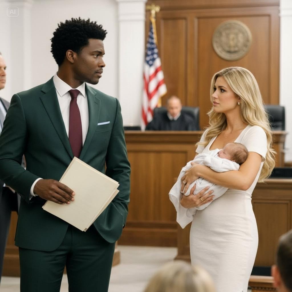 He Walked Into Court to Divorce His Wife—Then She Walked In Holding the Baby He Had Never Met, SO…