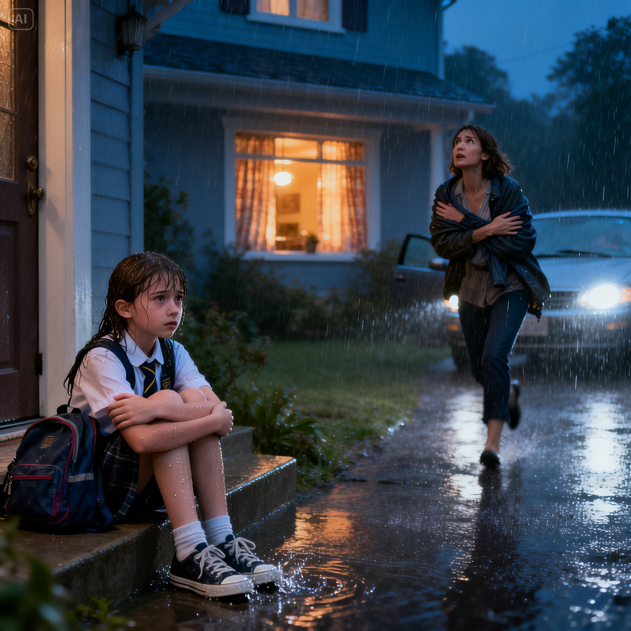 Her 11-Year-Old Sat In A Storm For Five Hours Because Grandma Changed The Locks — She Had No Idea The Child Was The One The House Was Built To Protect