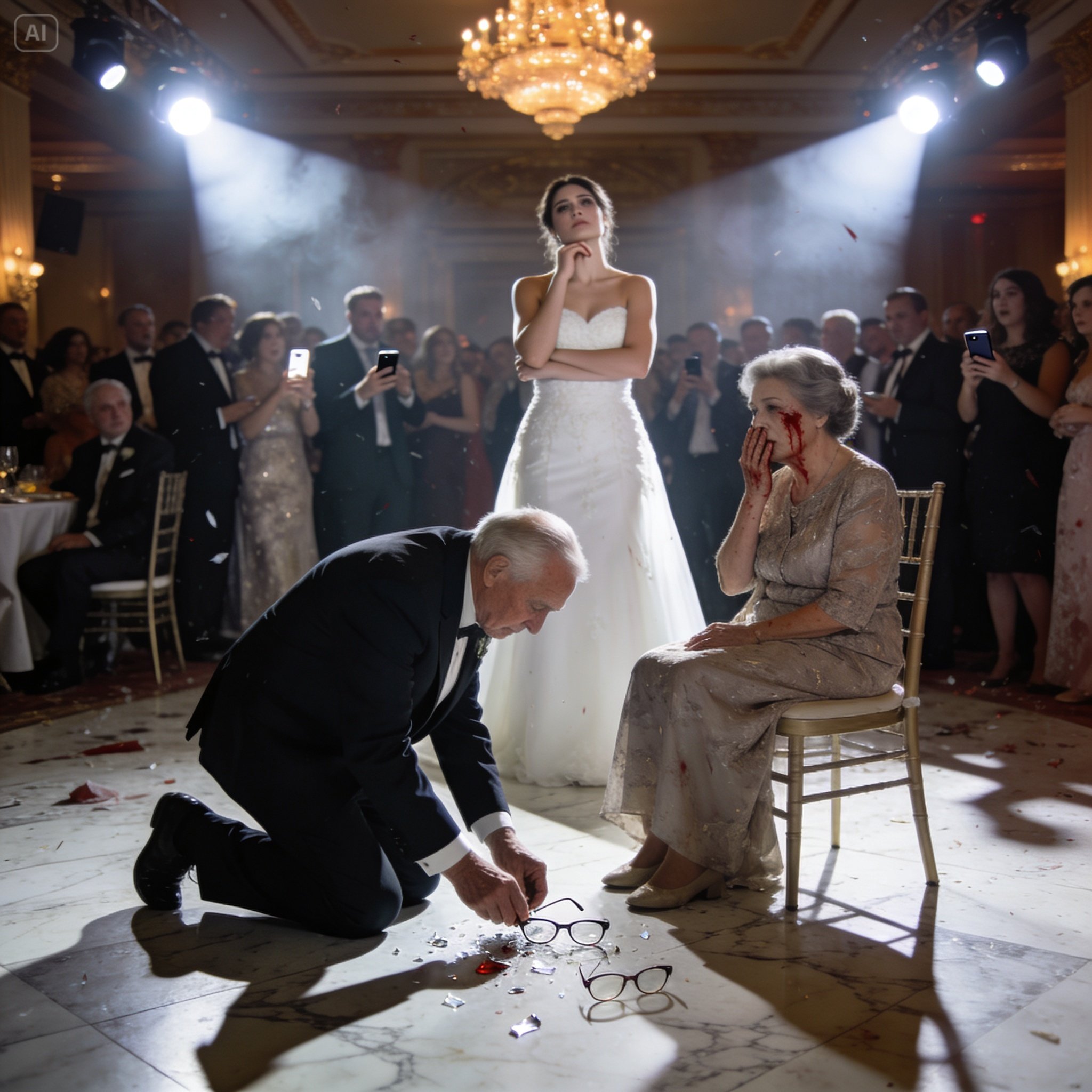 She Slapped His 75-Year-Old Wife In Front Of 400 Guests — She Had No Idea The Estate She Was Standing In Belonged To The Man She Just Made Her Enemy!
