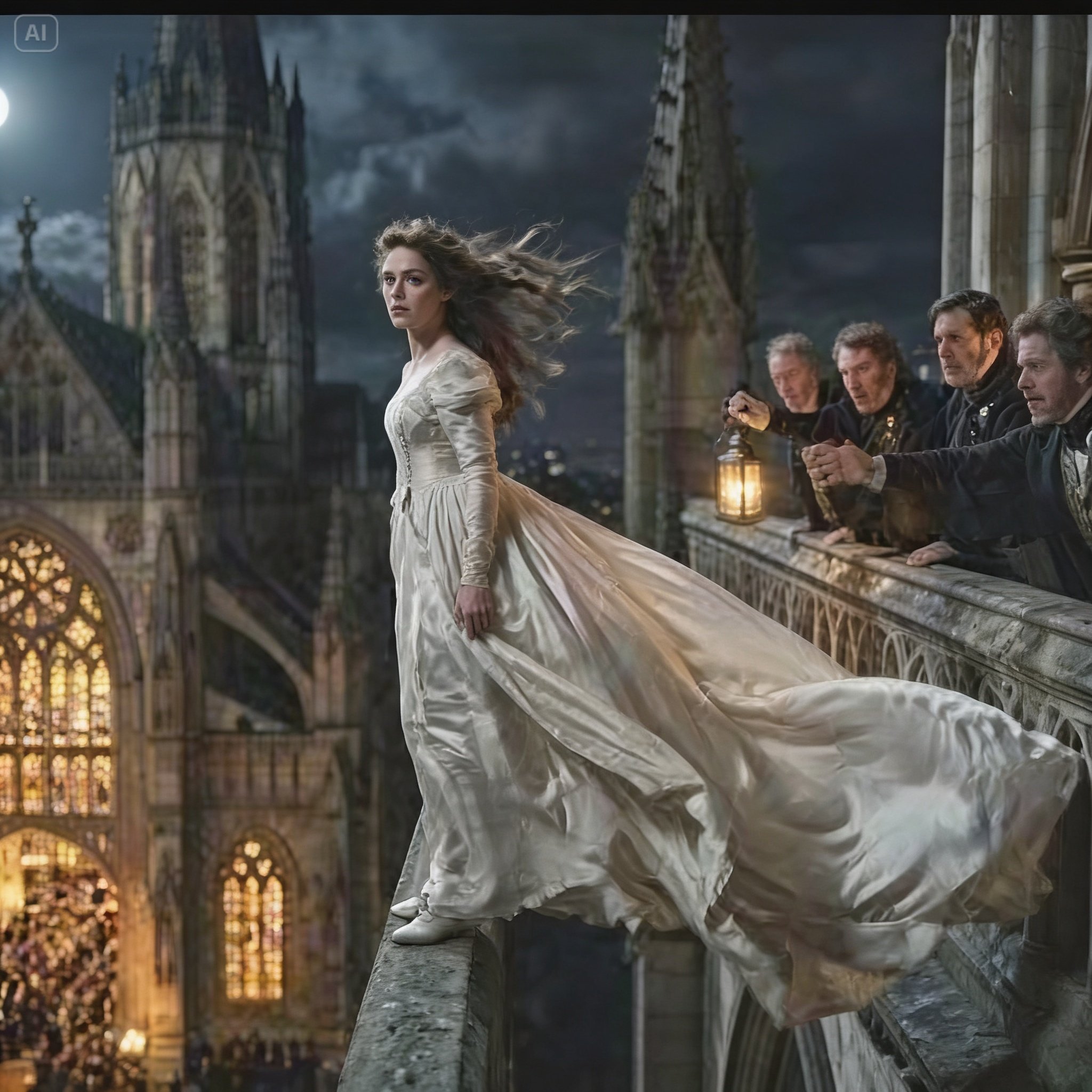 On The Night She Was Meant To Become Someone’s Property, She Climbed The Balcony Of Her Own Wedding And Jumped. She Never Hit The Ground. The Man Who Caught Her Was Far More Dangerous Than The One She Fled