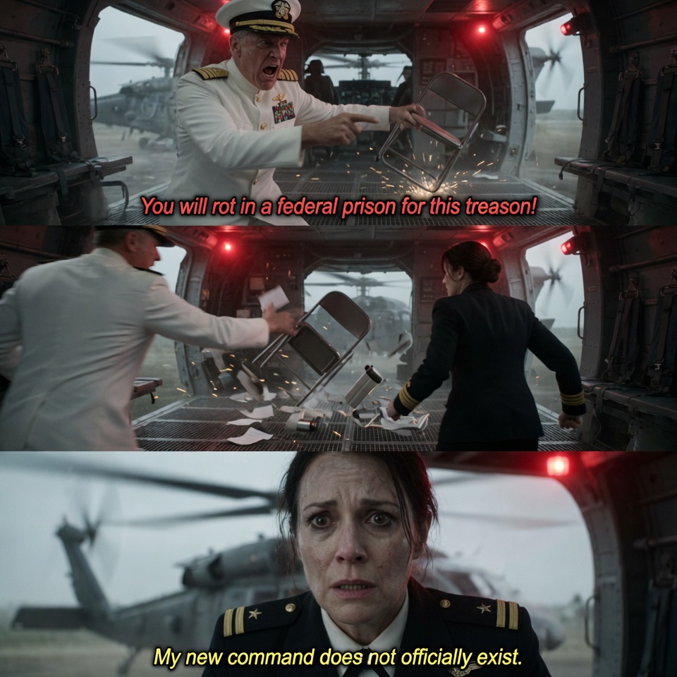 “My commander stripped my medals and threw me off his ship. He didn’t expect the ocean to fight back for me.”