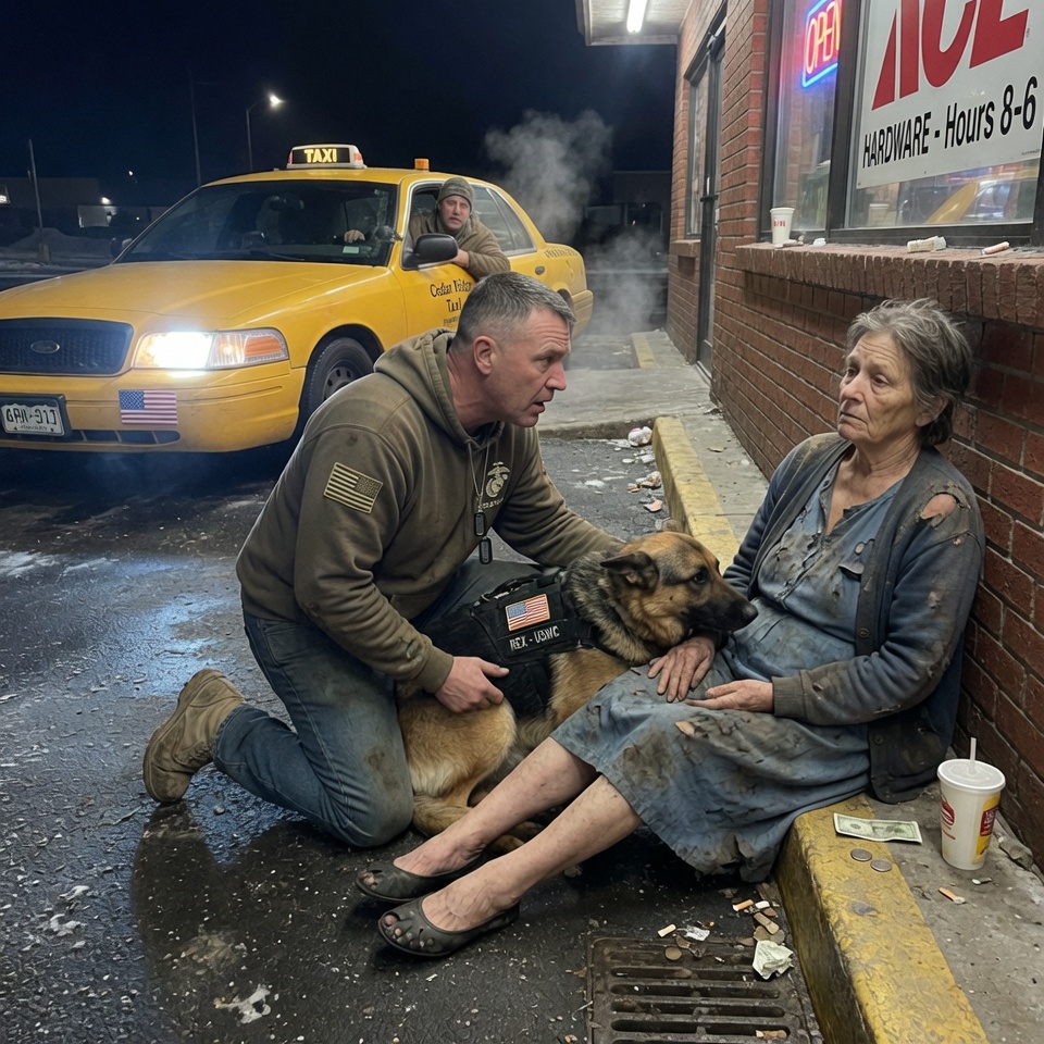 “A FORMER MARINE’S K9 FROZE ON A DARK COLORADO STREET—WHAT HE FOUND SITTING IN THE GUTTER MADE HIM DROP TO HIS KNEES AND WHISPER A NAME HE HADN’T SPOKEN IN YEARS. BUT WHAT IF THE MONEY YOU SENT HOME WAS NEVER ENOUGH?