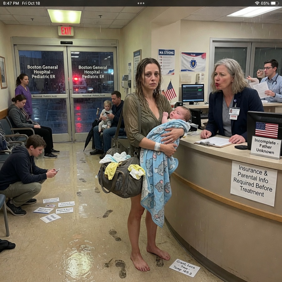I HEARD THE HELICOPTER BEFORE I SAW MY EX-HUSBAND — AND THAT’S WHEN I KNEW THE HOSPITAL HAD MADE A TERRIBLE MISTAKE