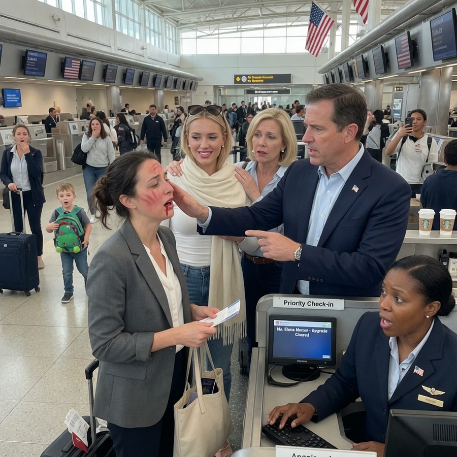 MY FATHER SLAPPED ME AT JFK FOR MY BUSINESS CLASS SEAT, THEN SCREAMED WHEN I CANCELED THEIR $14,000 DREAM VACATION