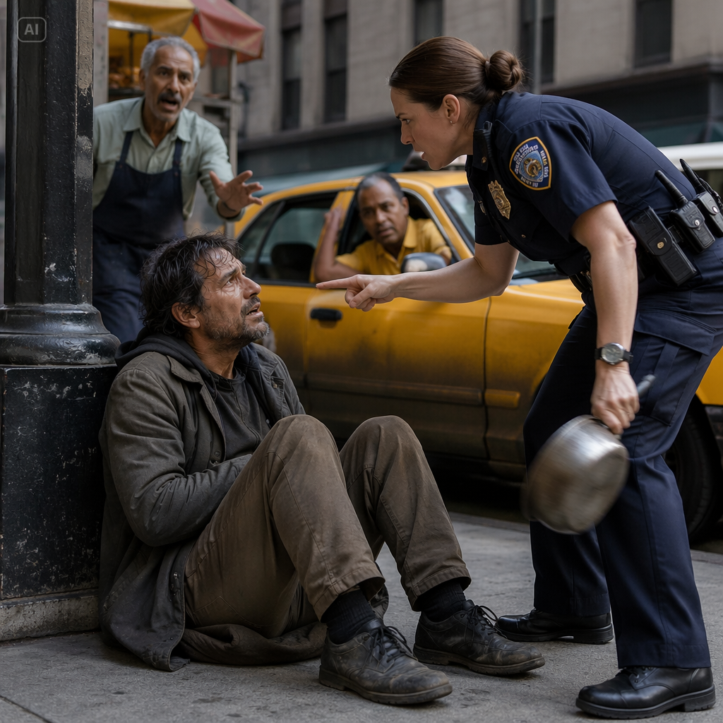 I asked for bread and caught a slap. My dented bowl stayed on Broadway until every officer inside the conference room learned why I never picked it up