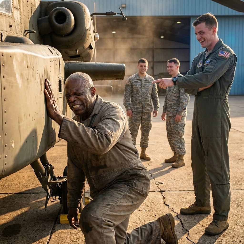 “Is this some kind of joke, Colonel?” The words cut across the flight line like a blade