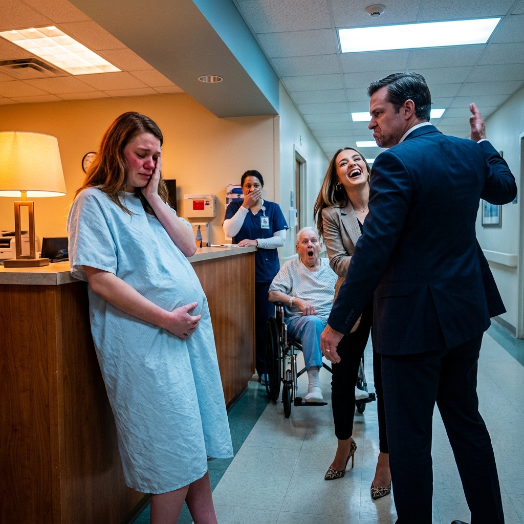 “You’ve embarrassed me enough already.” I was seven months pregnant in a hospital hallway when my husband said it, then his open hand hit my cheek.