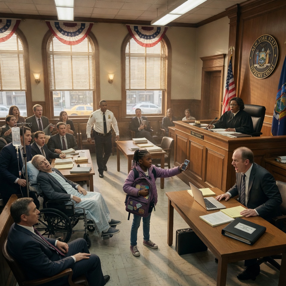 I Was Only 7 When I Burst Into Court With Proof That My Billionaire Friend’s Family Was Poisoning Him!