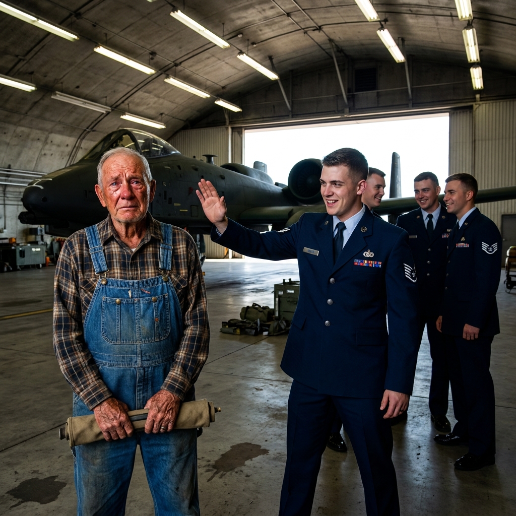 A young sergeant called me a museum exhibit and blocked me from touching the A-10 my own hands helped design. I pulled out my father’s screwdriver — worn smooth from three wars.