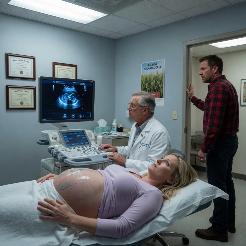 My Pregnant Wife Glowed on the Ultrasound, But Then the Doctor Pulled Me Aside and His Face Turned Cold.