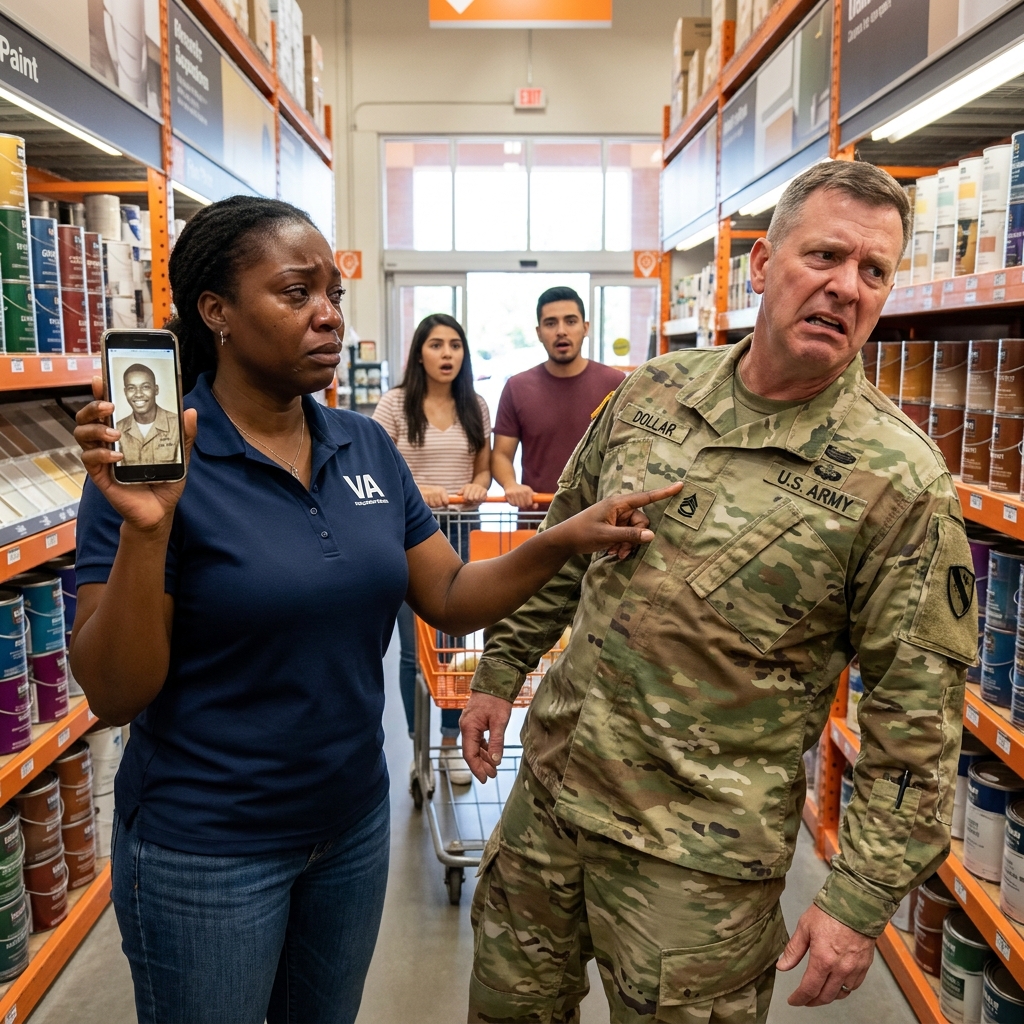 I saw a man wearing my dead commander’s name at a Home Depot in Hollywood, Florida. I held up my phone — a photo of Major Marcus Dollar, killed in Afghanistan.