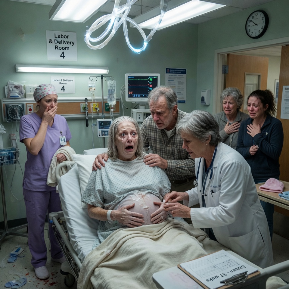 I WAS 65 AND FINALLY PREGNANT WITH THE BABY I’D PRAYED FOR MY ENTIRE LIFE AFTER DECADES OF EMPTY ARMS BUT THE DOCTOR’S SHOCKED EXAM LEFT ME ABSOLUTELY SHATTERED!
