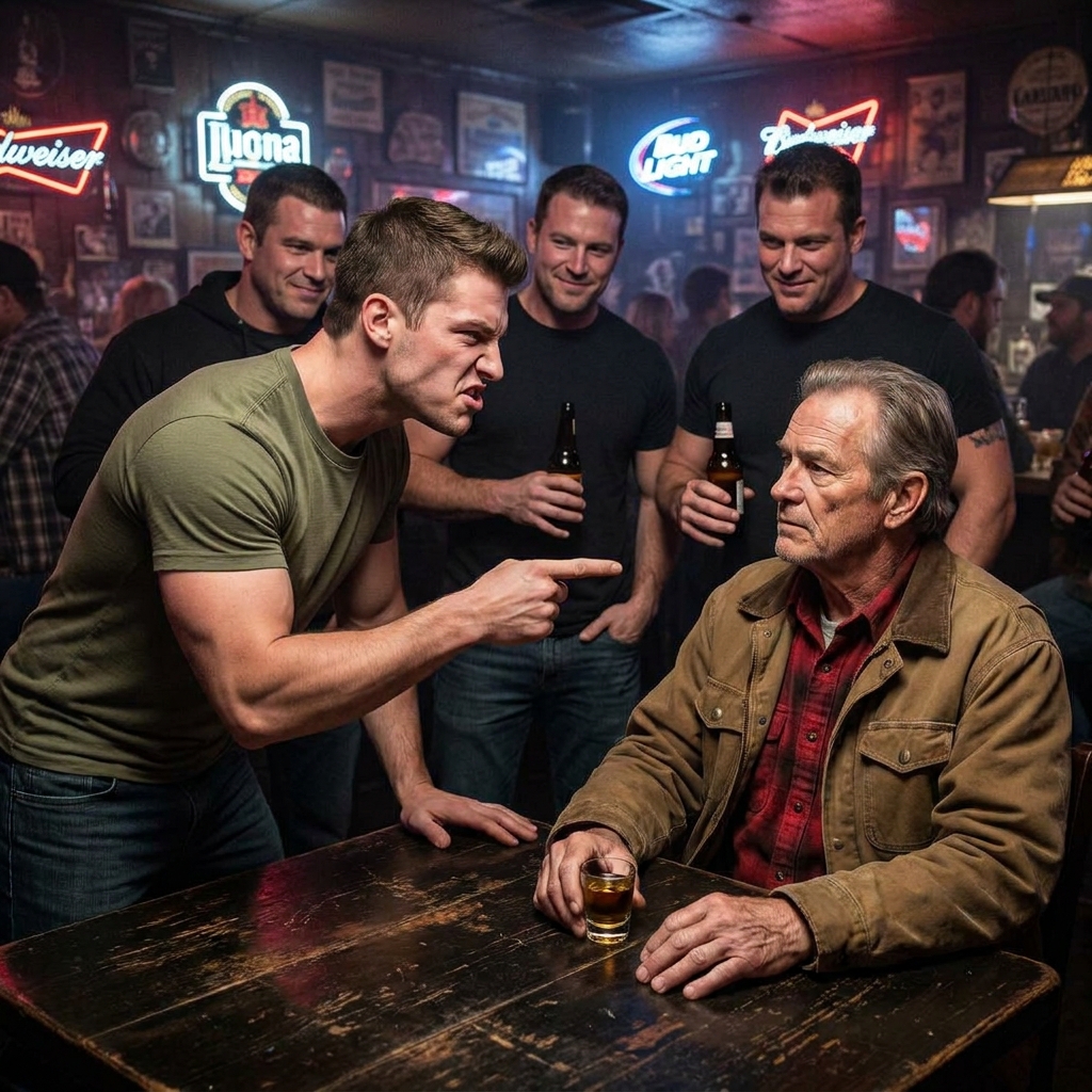 A Navy SEAL shoved me in a bar and demanded my call sign. The Admiral told him I had more kills with a blade than days he’d served.