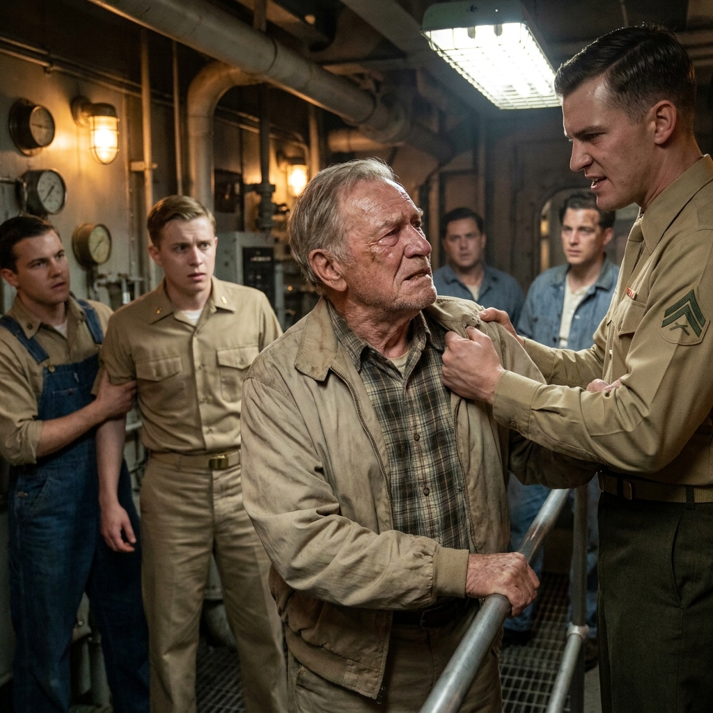 A young corporal grabbed my frail shoulder and ordered my immediate arrest. I reached into my faded jacket and pulled out one tarnished brass key.