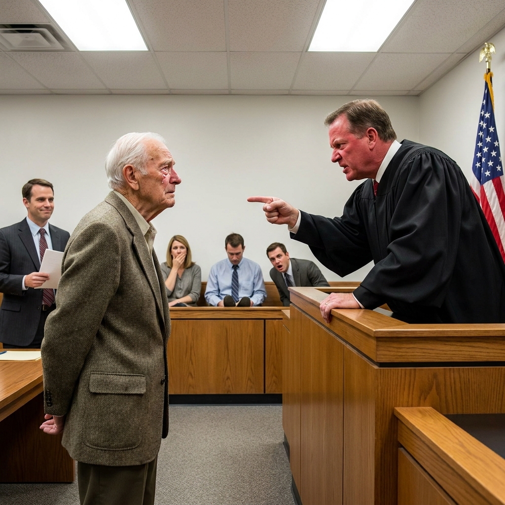 The judge told me I was wasting his court’s time and ordered the bailiff to take me to a holding cell. Then the doors burst open and a four-star general in full dress uniform walked straight toward me and saluted.