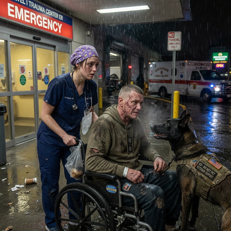 A paralyzed veteran and his K9 freeze a Seattle ER, forcing a rookie nurse into a d*adly standoff she never saw coming.