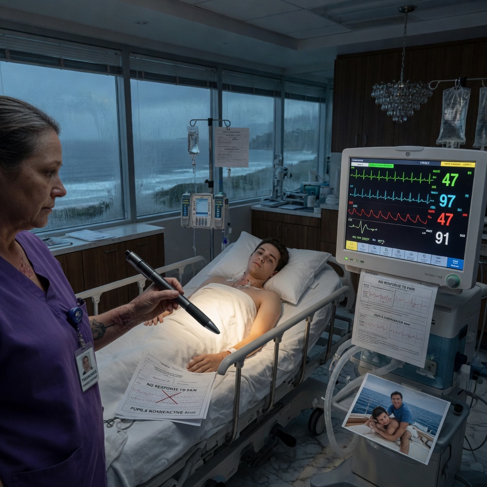 I thought the young soldier was entirely brain-dead, until my metal pen clicked and his heart monitor exposed a terrifying lie…