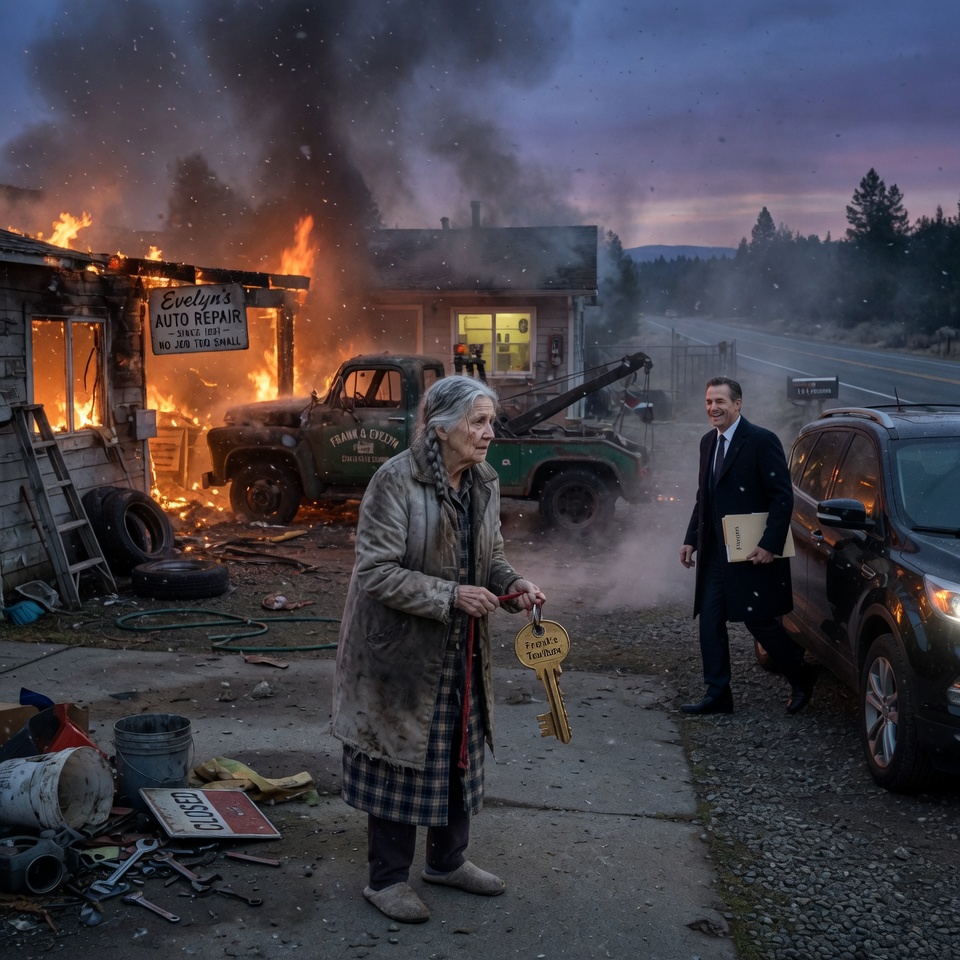 At 72, I watched my grandfather’s legacy turn to ash, knowing exactly who orchestrated the devastating midnight blaze…