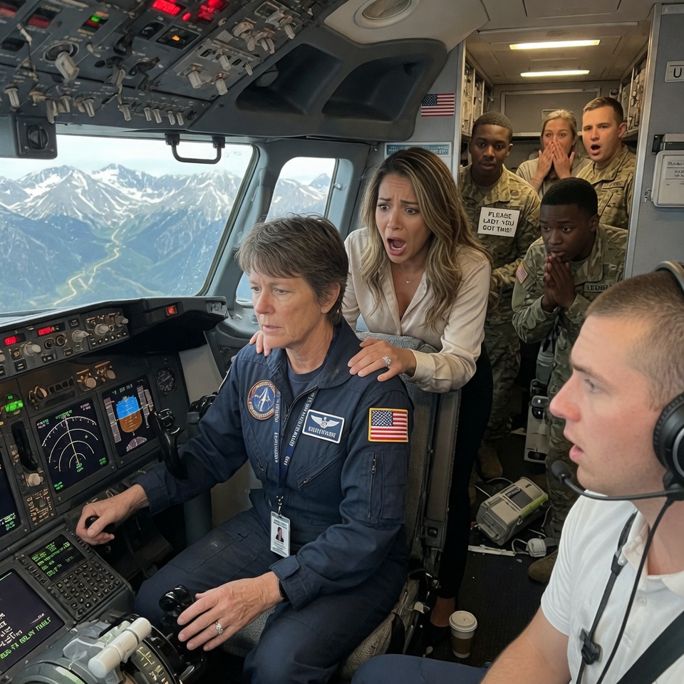 “YOU’RE JUST THE CLEANING LADY NOW,” MY SISTER LAUGHED ON THE PACKED FLIGHT. THEN THE ENGINES EXPLODED OVER THE ROCKIES, AND THE PILOT SCREAMED A CODE NAME I HADN’T HEARD IN SEVEN YEARS. WHAT HAPPENED NEXT LEFT 250 SOLDIERS BREATHLESS — AND MY SISTER STONE SILENT.