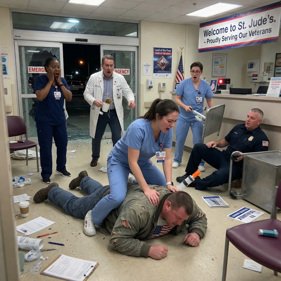 The 7-Foot Giant Charged the ER — Then the ‘Rookie’ Nurse Took Him Down Instantly