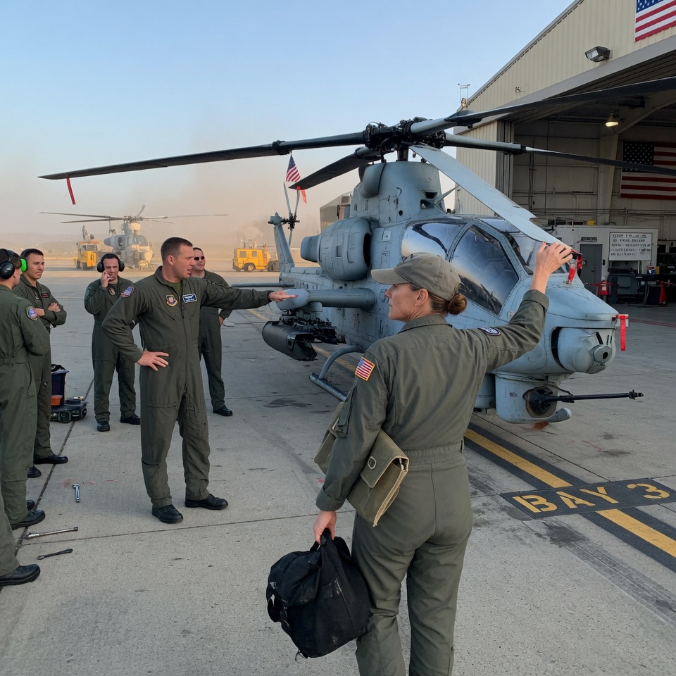 Experts Couldn’t Fix the AH-1Z Viper — Then the Commander Called In a Legendary Woman