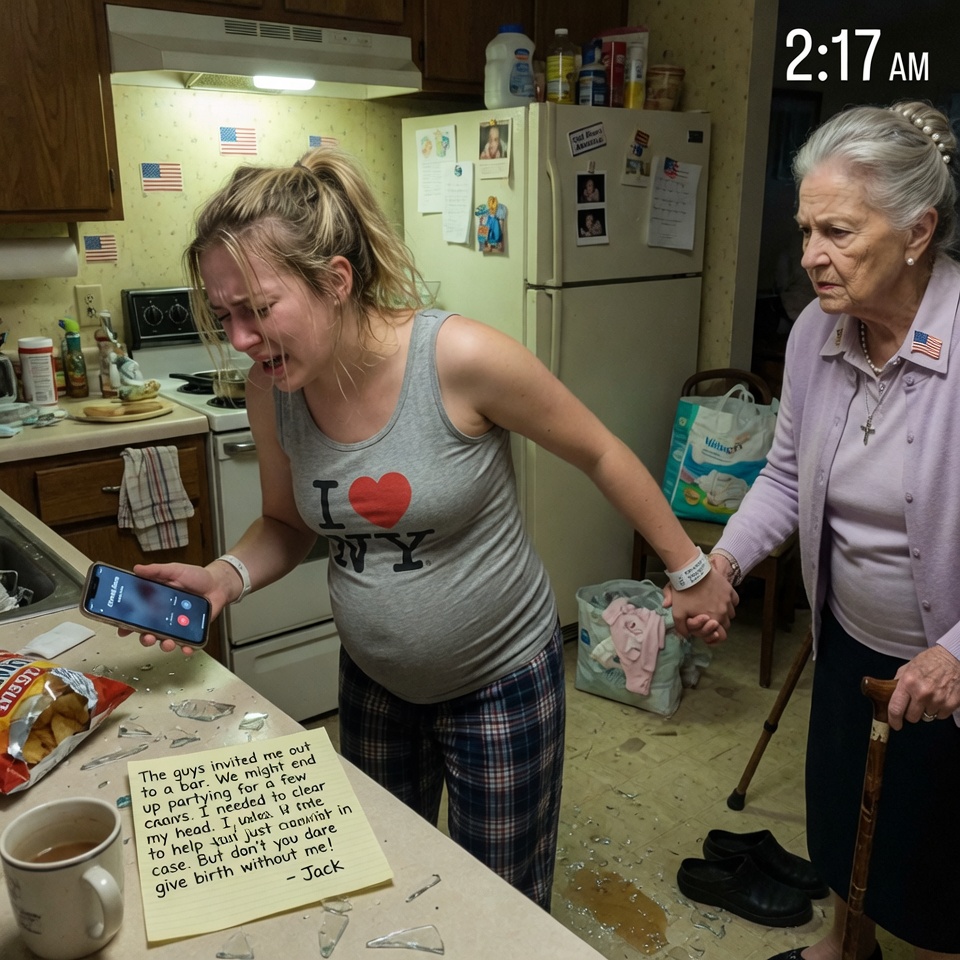 My husband went partying with his friends while I was giving birth to our child — I never could have imagined his grandmother would do ….