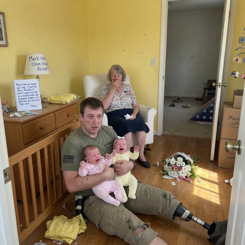 I CAME HOME WITH A PROSTHETIC LEG TO FIND MY WIFE HAD ….