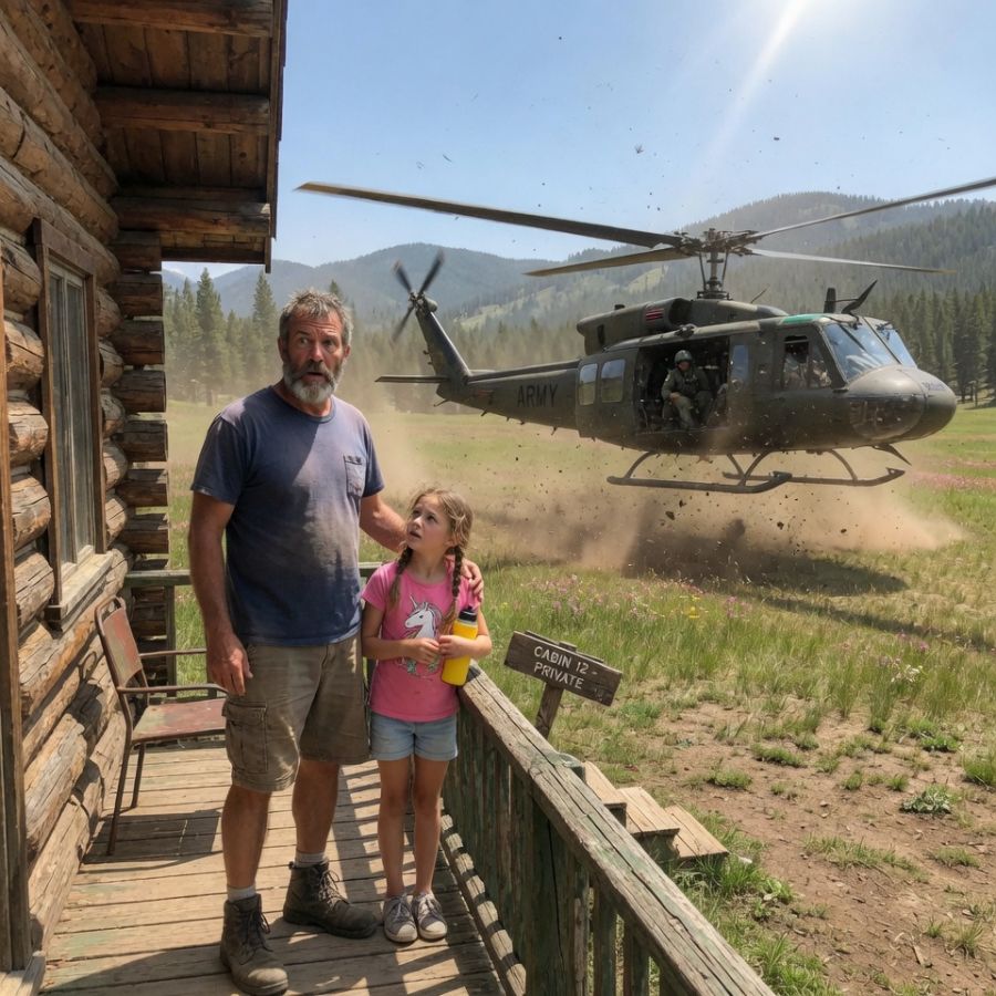 A combat veteran’s split-second choice on a flight leads to an impossible visitor at his remote mountain cabin.