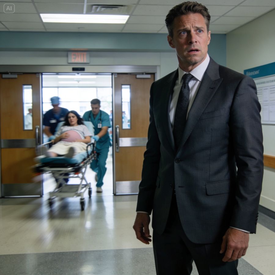 A hospital floor. A billion-dollar betrayal. Seeing his pregnant ex-wife fighting for life changes everything in a heartbeat.