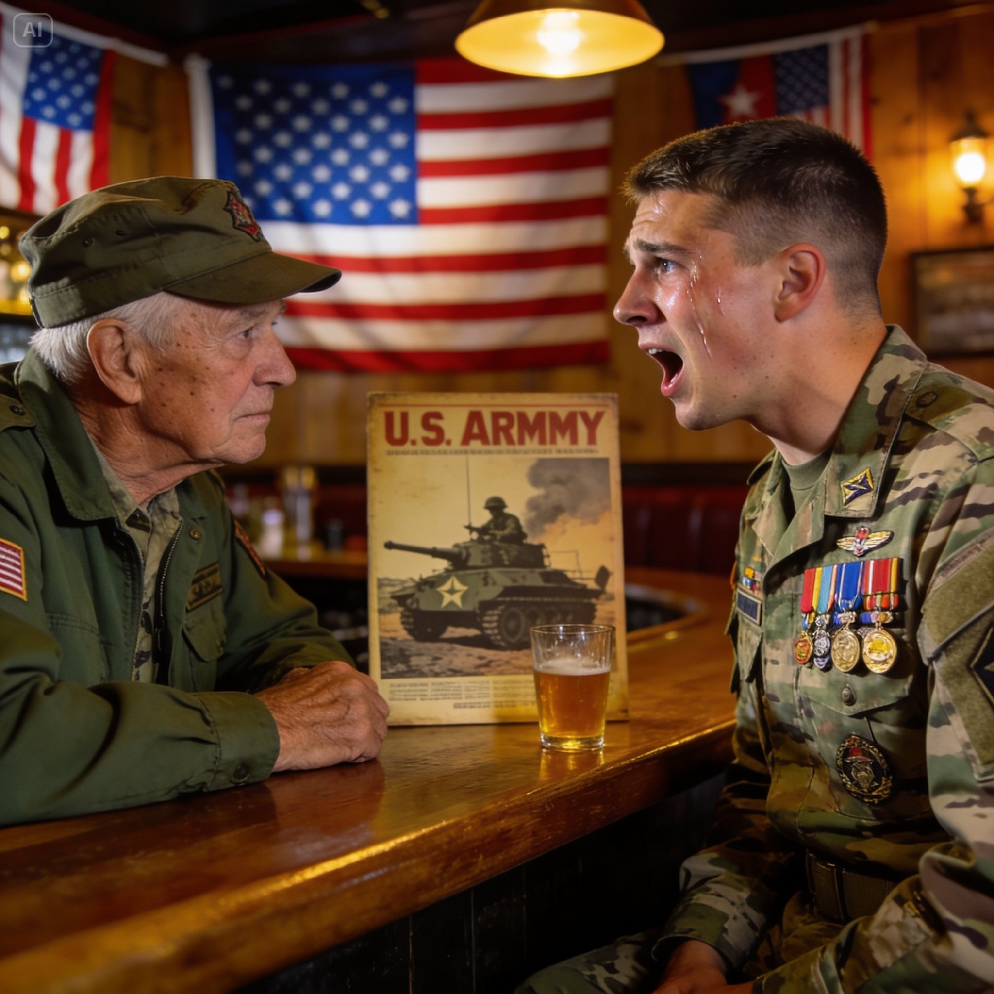 The arrogant stranger laughed in my face inside the gloomy diner, completely unaware that the tarnished silver dog tag he was carelessly mocking belonged to the only man who died saving my life, leaving me with an impossible choice…