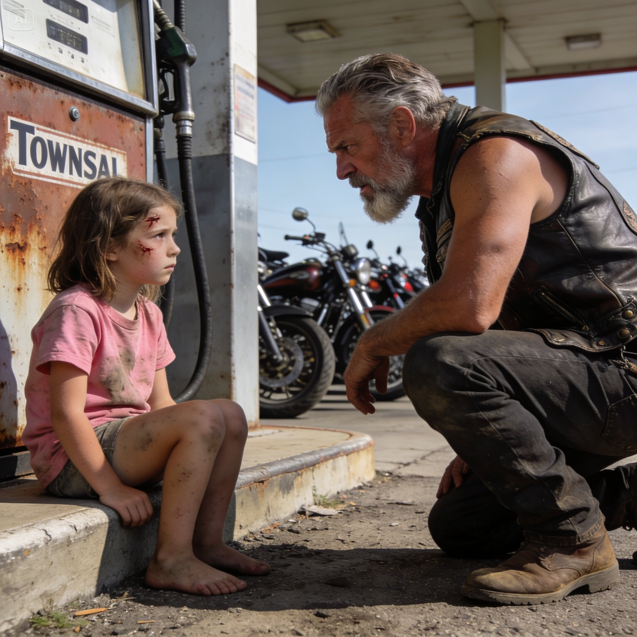 The Biker’s Debt: Blood, Chrome, and the Silent Girl