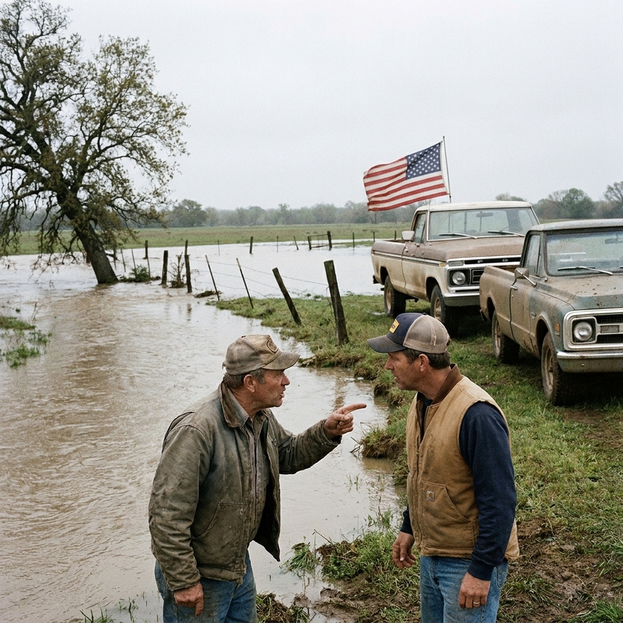The River Changed Course and Took His Best Lane — He Turned It With Stacked Stone & Took Every Acre