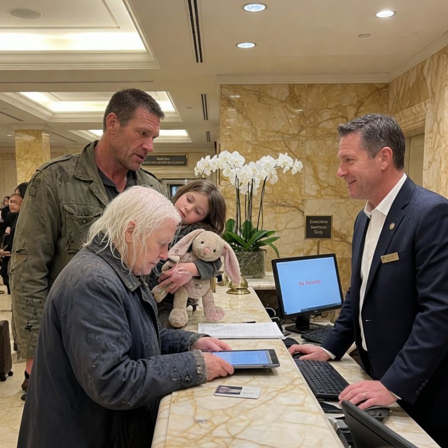 A freezing Chicago blizzard, a helpless grandmother, and a night manager about to make the costliest mistake of his life.