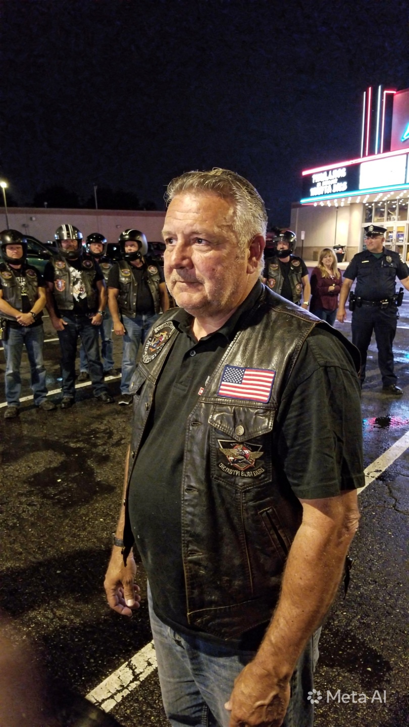 When forty bikers rolled toward a small-town movie theater where a nine-year-old autistic boy was already covering his ears in panic, everyone assumed the night was about to fall apart.